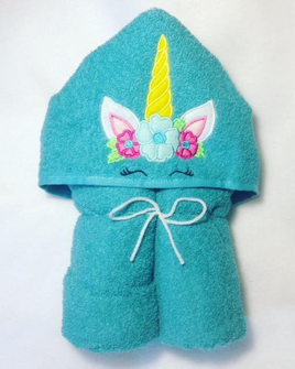 Unicorn Hooded Towel