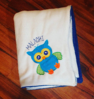 
              Owl Personalized Blanket
            