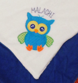 Owl Personalized Blanket