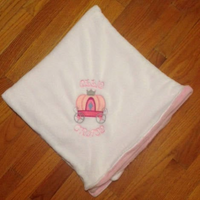 
              Princess Carriage Personalized Blanket
            