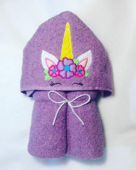 Unicorn Hooded Towel