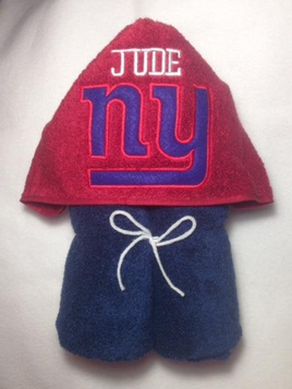 New York Giants Hooded Towel